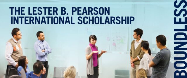 Lester B. Pearson International Scholarship